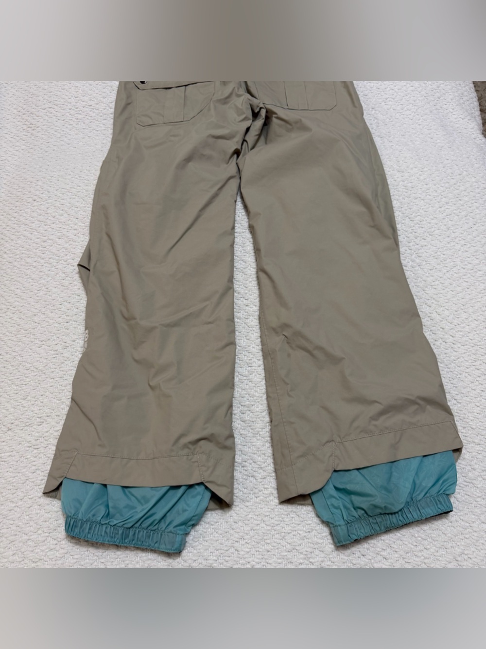 Bonfire Beige SnowBoard Ski Pants Adj Waist Pockets Women’s Size Small - Picture 9 of 16